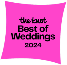 the knot best of weddings 2024 badge